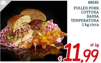 Zona PULLED PORK COTTURA BASSA TEMPERATURA 1 kg circa offerta