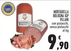 Conad City Villani mortadella bologna igp offerta