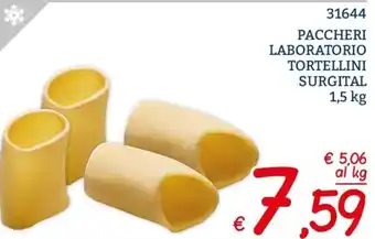 31644 PACCHERI LABORATORIO TORTELLINI SURGITAL 1,5 kg