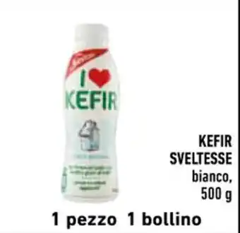 Conad KEFIR SVELTESSE bianco, 500 g offerta