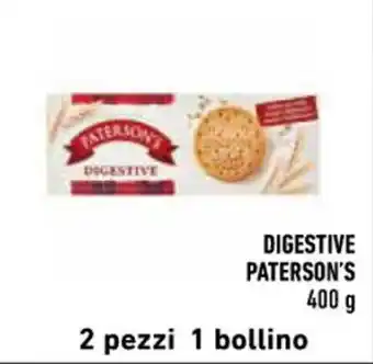 Conad DIGESTIVE PATERSON'S 400 g offerta