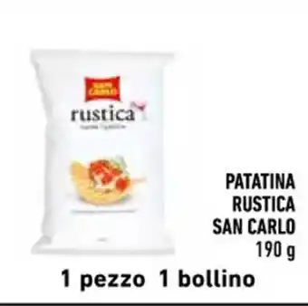 Conad PATATINA RUSTICA SAN CARLO 190 g offerta