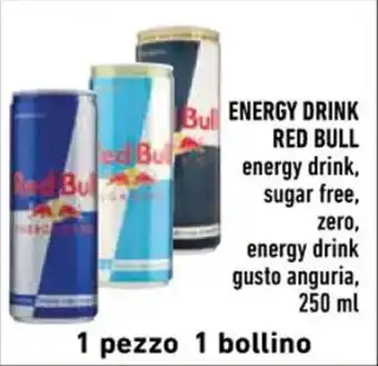 Conad ENERGY DRINK RED BULL 250 ml offerta