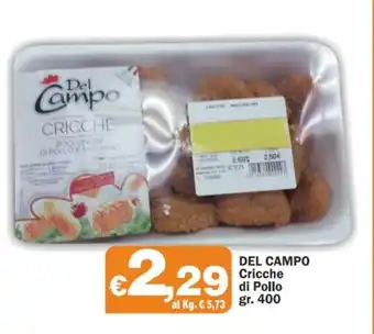 DEL CAMPO Cricche di Pollo gr. 400