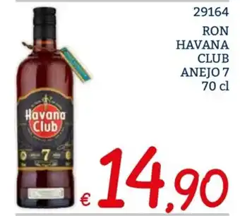 Zona 29164 RON HAVANA CLUB ANEJO 7 70 cl offerta