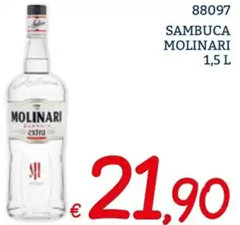 Zona SAMBUCA MOLINARI 1,5 L offerta