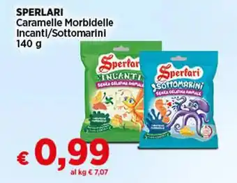 SPERLARI Caramelle Morbidelle Incanti/Sottomarini 140 g
