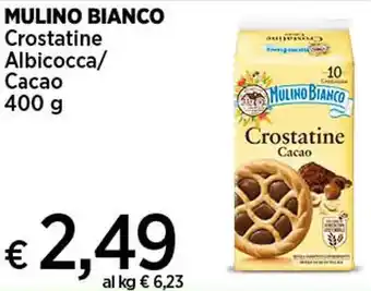 In Coop MULINO BIANCO Crostatine Albicocca/ Cacao 400 g offerta