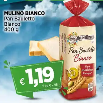 In Coop MULINO BIANCO Pan Bauletto Bianco 400 g offerta