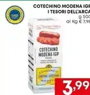 Borello Supermercati I tesori dell'arca - cotechino modena igp offerta
