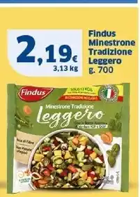 Sigma Findus minestrone tradizione leggero offerta