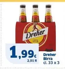Sigma Dreher birra offerta