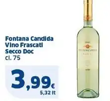 Sigma Fontana candida vino frascati secco doc offerta