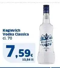 Sigma Keglevich vodka classica offerta