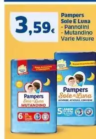 Sigma Pampers sole e luna offerta