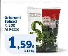 Sigma Ortoromi spinaci offerta