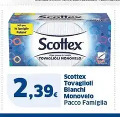 Sigma Scottex tovaglioli offerta