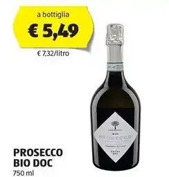 ALDI Prosecco bio doc offerta