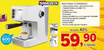 TERMOZETA MACCHINA TZ ESPRESSO
