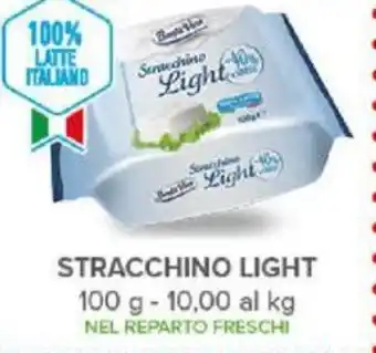 Todis STRACCHINO LIGHT 100 g offerta