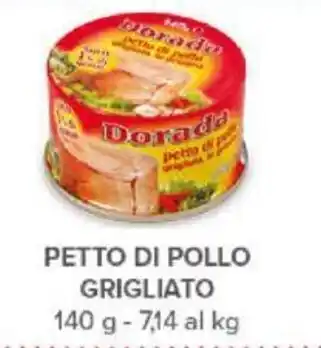 Todis PETTO DI POLLO GRIGLIATO 140 g offerta