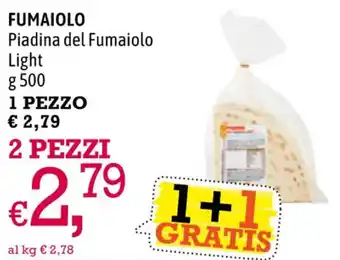 A&O FUMAIOLO Piadina del Fumaiolo Light g 500 offerta