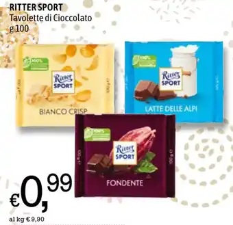 RITTER SPORT Tavolette di Cioccolato g 100