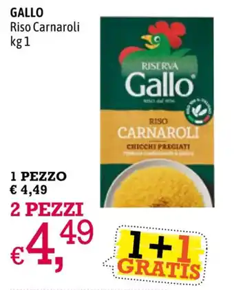 A&O GALLO Riso Carnaroli kg 1 offerta