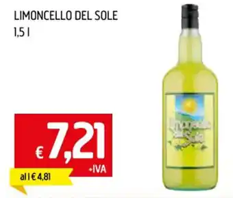 Famila Superstore LIMONCELLO DEL SOLE 1,5 l offerta
