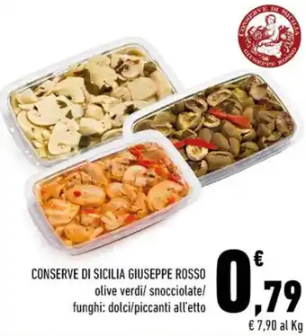 Conad CONSERVE DI SICILIA GIUSEPPE ROSSO offerta