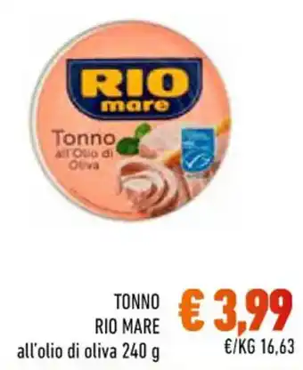 Conad City TONNO RIO MARE all'olio di oliva 240 g offerta
