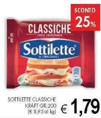 PrestoFresco SOTTILETTE CLASSICHE KRAFT GR 200 offerta