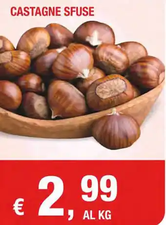 Crai CASTAGNE SFUSE offerta