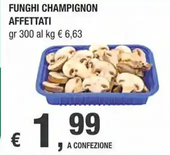 Crai FUNGHI CHAMPIGNON AFFETTATI gr 300 offerta