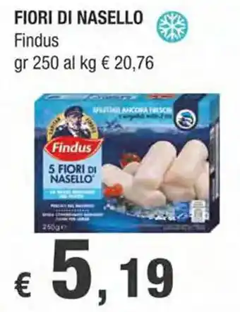 Crai FIORI DI NASELLO Findus gr 250 offerta