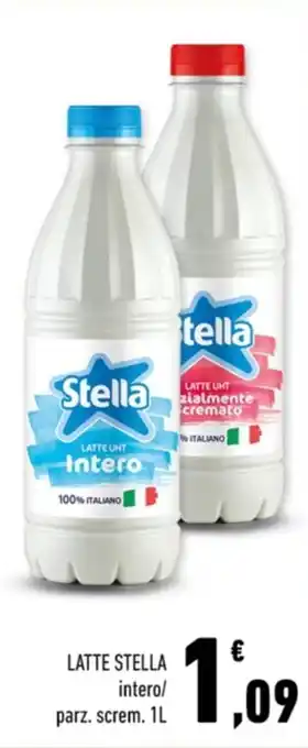 Conad Margherita LATTE STELLA intero/ parz. screm. 1L offerta