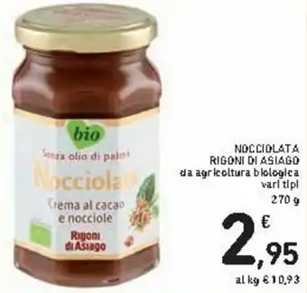 Spazio Conad Rigoni di Asiago Nocciolata 270g offerta