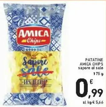 Spazio Conad Amica Chips Patatine 175g offerta