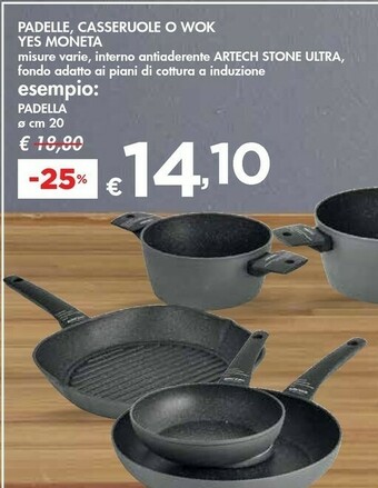 Bennet Moneta Padelle offerta