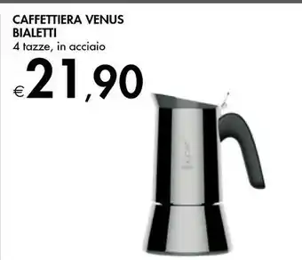 Bennet Bialetti Caffettiera Venus offerta
