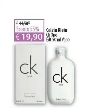 Acqua & Sapone Calvin Klein Profumi offerta