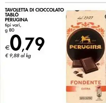 Bennet Perugina Tablò Fondente Extra 70% 80 G(ml) offerta