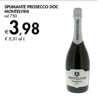 Bennet Montelvini Spumante Prosecco Doc offerta