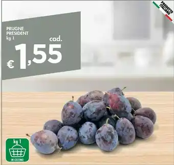 Bennet Prèsident Prugne offerta