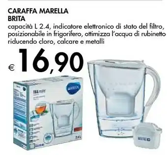 Bennet Brita Caraffa Filtrante Marella Rosa offerta