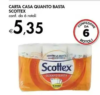 Bennet Scottex Gigante Carta Igienica offerta