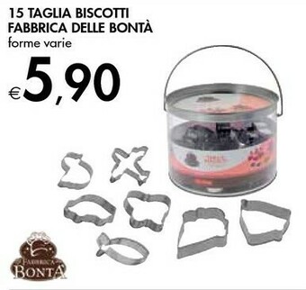 Bennet 15 Taglia Biscotti Fabbrica Delle Bontà offerta