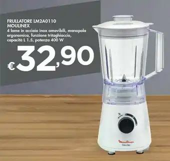 Bennet Moulinex Frullatore Lm2a0110 offerta