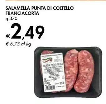 Bennet Franciacorta Salamella Punta Di Coltello offerta