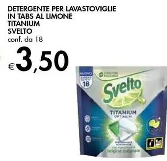Svelto Detergente Per Lavastoviglie In Tabs Al Limone Titanium